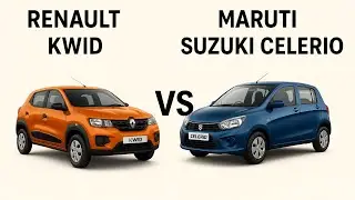 kwid vs celerio comparison #gst2025 #renault #marutisuzuki #basemodel #topmodel #trending #carslover