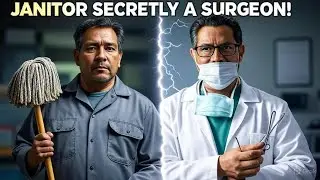 The Janitor Who Was Actually a Heart Surgeon - Hidden Doctor Saves Life in Hospital