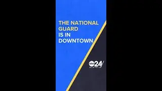 The National Guard has been spotted in Downtown Memphis.