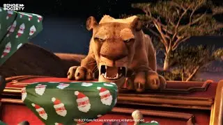 Arthur Christmas: Escaping the lions