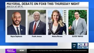 Mayoral debate of Fox 8 Thursday night