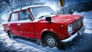 ВАЗ «КОПІЙКА» ЯКІЙ МАЙЖЕ 50 РОКІВ В МОРОЗ -15°С | Чи можна користуватися ВАЗ-21011 «Жигулі» взимку??