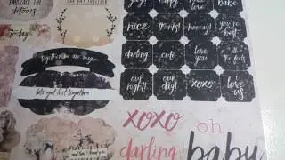 Prima  marketing wild &free + love clippings 12x 12 paperpads