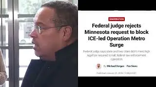 A Biden-appointed judge denied Keith Ellison's bid to block ICE from the state.Deportations continue