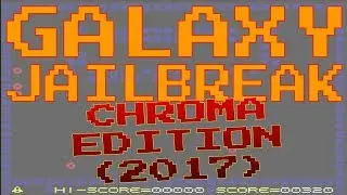 Galaxy Jailbreak (Chroma Edition) on the 16K ZX81 (2017)
