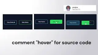 CSS Button Hover Effects | Before vs After Hover (Glow & Slide Animation)