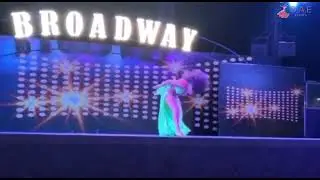 EB - Argentinian Belly Dancer - Live Stage Performance | G.A.E EVENTS | DUBAI