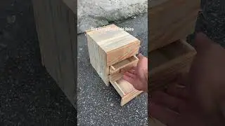 Era um caixote de feira #diy #wood #shortssprintbrasil