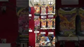 TARGET HAS A TON OF POKEMON CARDS!! 🛒😤#shorts