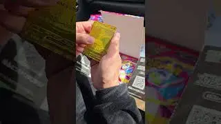 CAR PACK MAGIC?! 😱 Pulled GOLD Mega Gardevoir ex in the Parking Lot!! #CarRipLuck #PokemonTCG