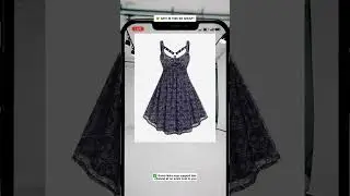 [Chef's kiss👌] ROSEAGL Plus Size Gothic Skull Lace Knee-Length Dress Grommets Harness Halloween Cost