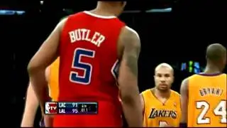Chris Paul VS Pau Gasol Pau Holds CP3 Head
