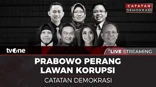 [LIVE] Prabowo Perang Lawan Korupsi | Catatan Demokrasi tvOne
