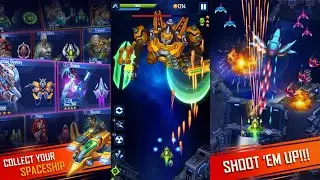 WindWings Space shooter, Galaxy attack (Premium) - BOSS LVL 1