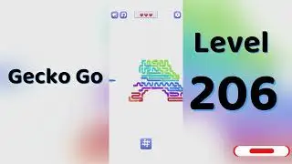 Gecko Go Level 206 Walkthrough 🦎 | Puzzle Escape Game | Safe Path Strategy & Solutions