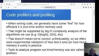 Software profiling and profilers