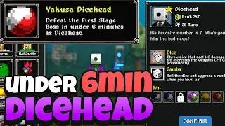091 Yakuza Dicehead: испытание на разблокировку менее чем за 6 минут, Megabonk