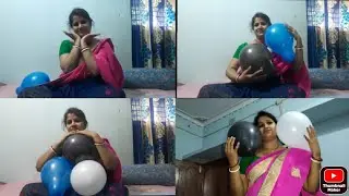 balloon blowing and bursting requested video friends #bengali volg# please subscribe my channel