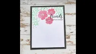 Simon Says Stamp | (Almost) One layer card