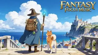 Enter a Calm Fantasy World - Focus Music for Deep Work (3 Hours)