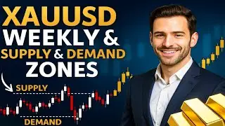 &ldquo;XAUUSD Weekly Supply & Demand Zones Explained | Gold Trading Levels for Smart Entries 🔥