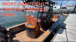 THE MODERN METAN MAKO CENTER CONSOLE: The most beautiful center console boat EVER!