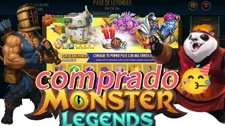 Comprando el pase de leyendas 🤯 ¿Que tan bueno es??? Monster Legends