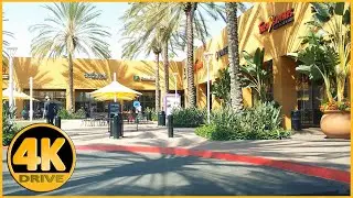 Driving Tour of Tustin Ranch Plaza and The Market Place -3 [4K]