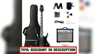 #Electric Guitar with Speaker Amplifier Guitar Performance Special Set Alien Guitar Practice