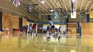 Nicole Kovach, High Performance Geva team camp, tie-dye shirt, Libero