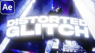 How To Make Distorted Glitch Effects in After Effects (NO PLUGINS)