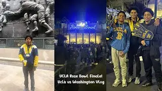 UCLA Rose Bowl Finale! UCLA vs Washington Vlog