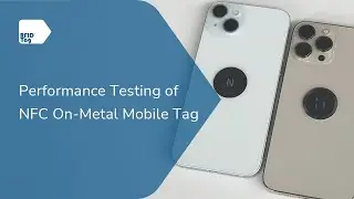 NFC On-Metal Mobile Tag Performance Test on Metal Phones Back