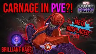 I Put a Brilliant Rage on Carnage&hellip; This Was a Mistake 💀 | Meta Misplaced | Marvel Future Fight