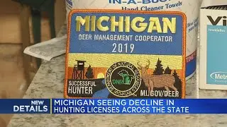 Michigan seeing a decline in hunting licenses across the state
