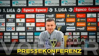 Pressekonferenz vor MSV Duisburg - Alemannia Aachen
