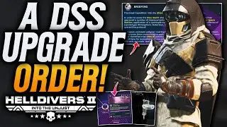 Helldivers 2 New Major Order! DSS Upgrades & Liberation Buff!
