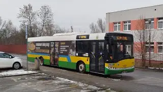 Solaris Urbino 12 III #18 MZK Bełchatów linia 4 [PRZEJAZD]
