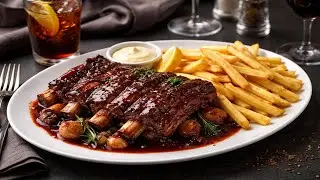 COSTILLAS DE CERDO AL VINO TINTO | La Receta Más Fácil y Deliciosa