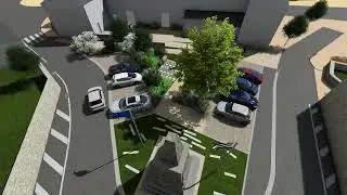 R&eacute;am&eacute;nagement de la Place Cassin - Belz (56)