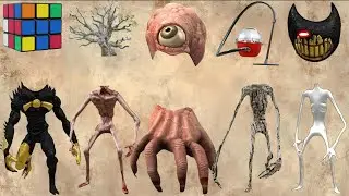 WRONG HEADS SIREN HEAD POOP, SIREN HEAD HOUSE, SIREN HEAD BRAIN EYE, SIREN HEAD OCTOPUS, SIREN HEAD