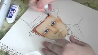 Jefferson/Mad Hatter Copic Coloring // + Copic Fail!