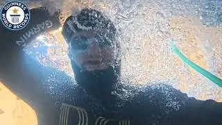 The Longest Time Breath Held Voluntarily Underwater | Guinness World Records
