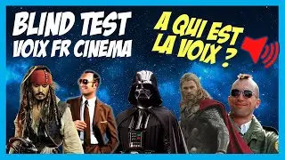 BLIND TEST VOIX FR CIN&Eacute;MA : 20 R&Eacute;PLIQUES - Reconna&icirc;trez-vous la VOIX ? 🎤