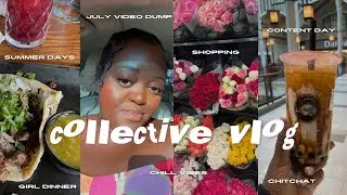 collective vlog / video dump: atl content creator event, summer days in my life +MORE!