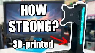 How many monitors can a 3d-printed monitor stand hold?