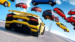 MEGA RAMPA ma PIOVE DI TUTTO! GTA 5 ITA