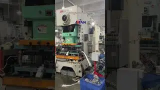 Yanman automatic two cavities hinge stamping die cabinet hinge forming mold  #progressivestamping