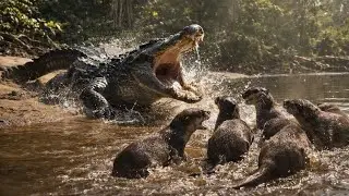 Amazon rainforest wildlife, where only the strongest survive.