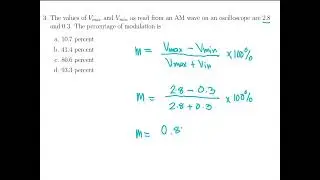 Solving Random Problems in Principles of Communication - Part 1